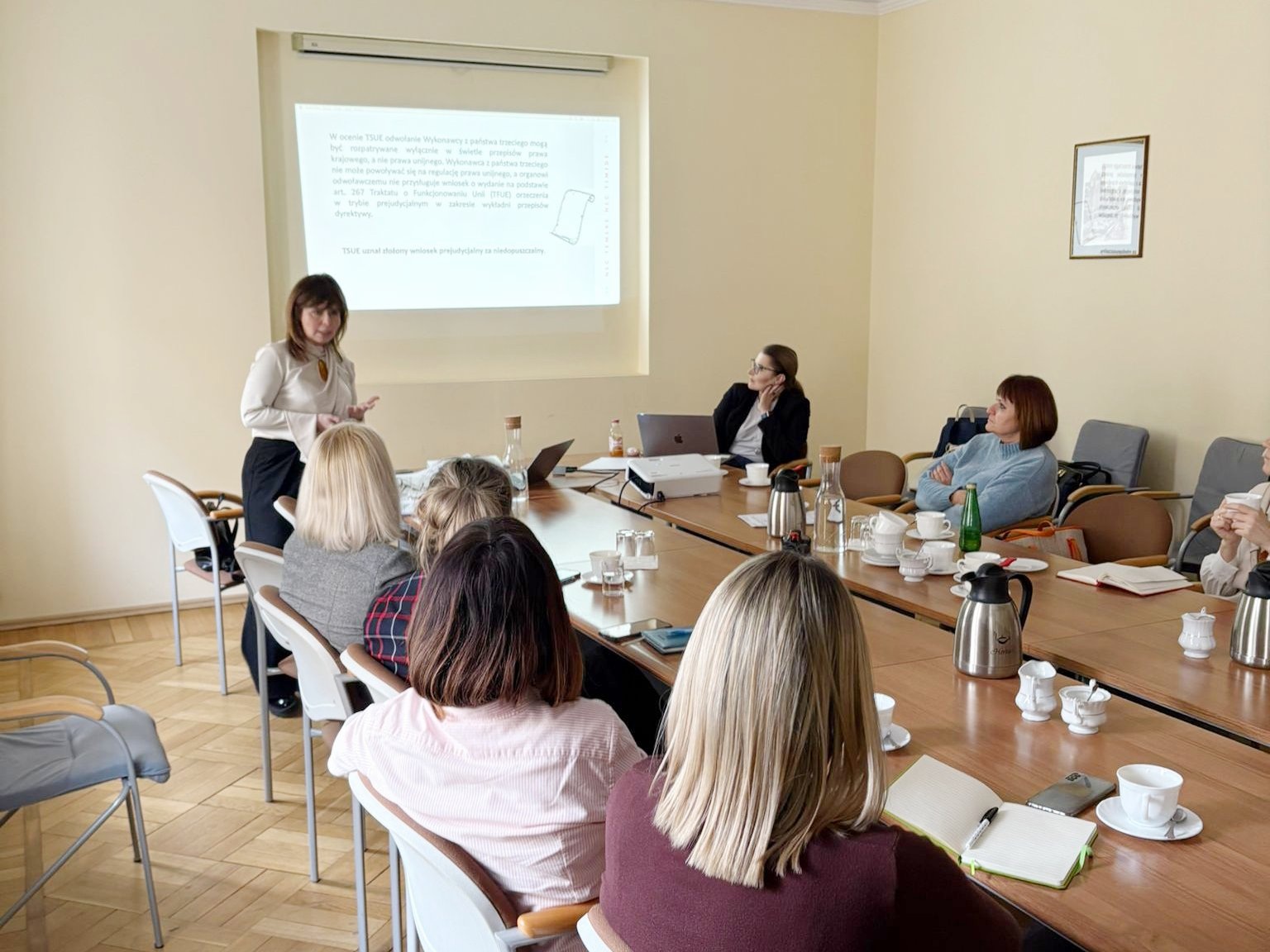 Uczestnicy szkolenia w Urzędzie Wojewódzkim w Gdańsku